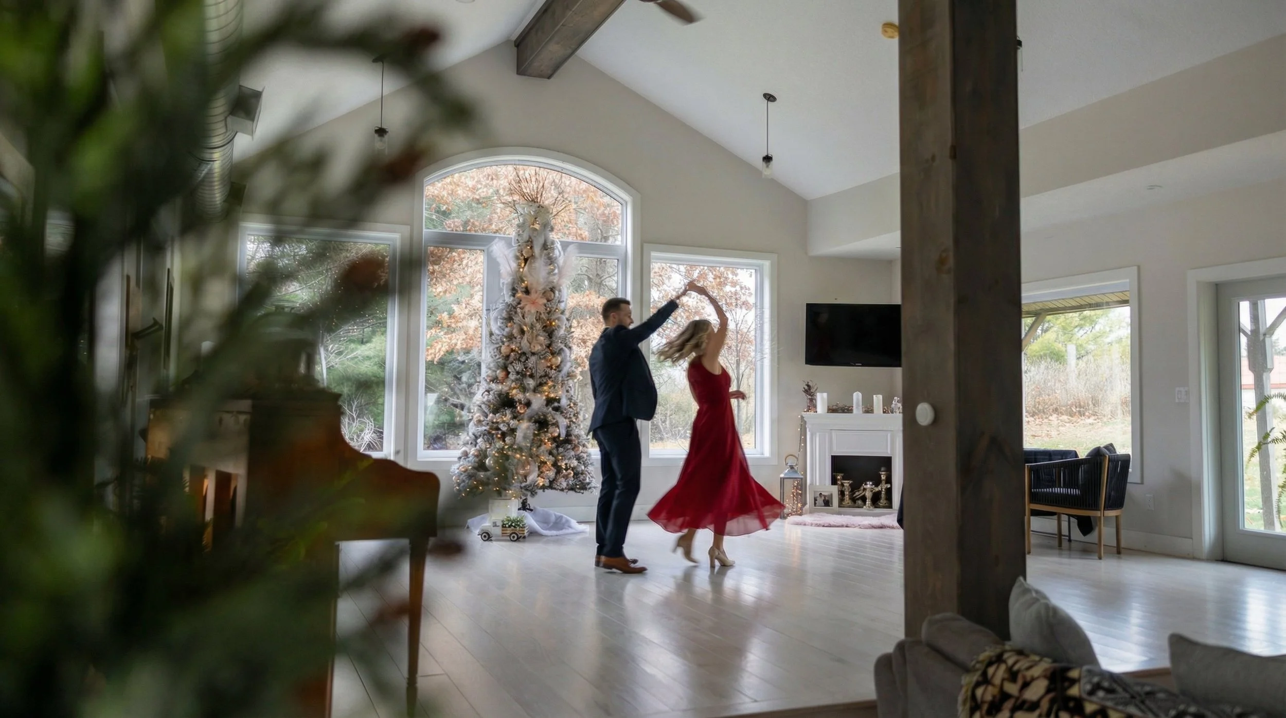 The Studio Loft at Fernwood Hills — natural light photography and content studio in the forest