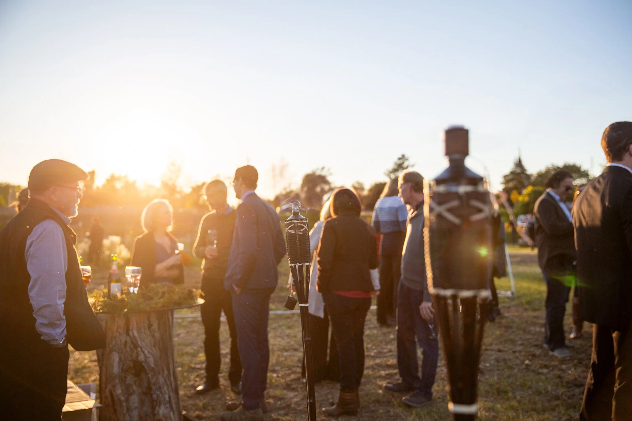Retreat gathering at Fernwood Hills