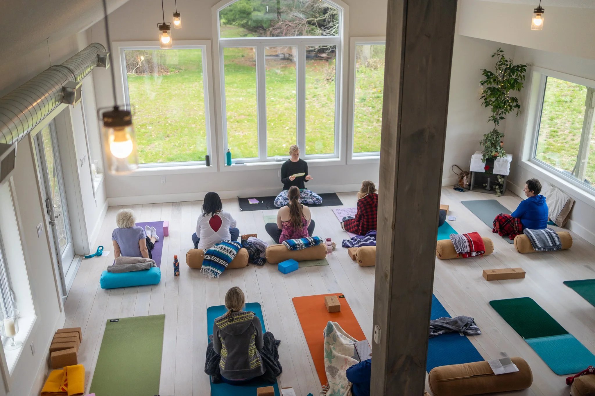 Yoga and wellness in nature