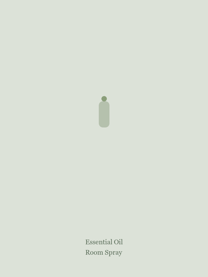 Essential oil room spray